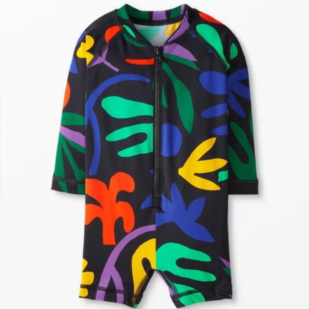 Zip Rashguard Swimsuit